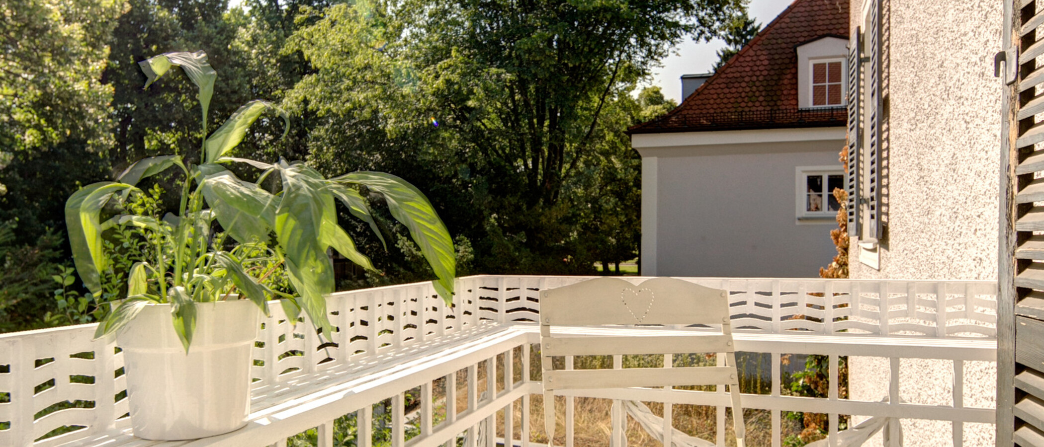 appartamento München Nymphenburg 03 balcone 7938