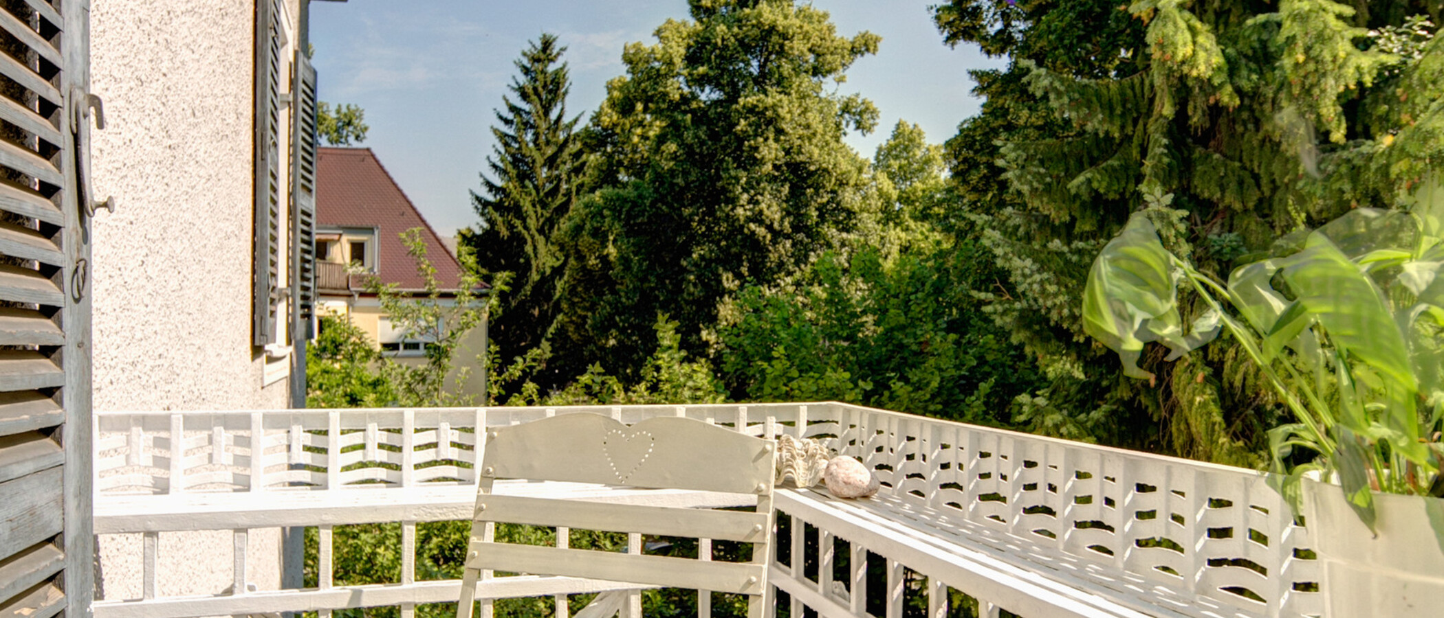 appartamento München Nymphenburg 04 balcone 7938
