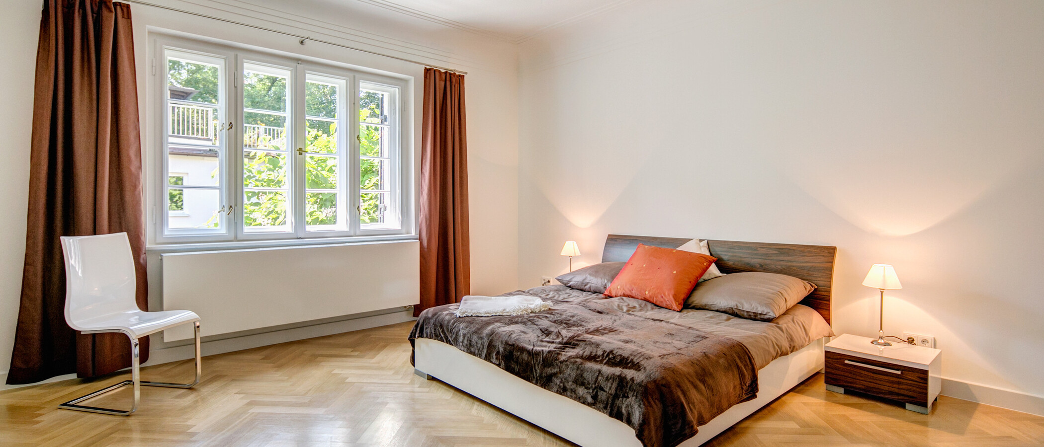 appartamento München Nymphenburg 02 zona notte 7938