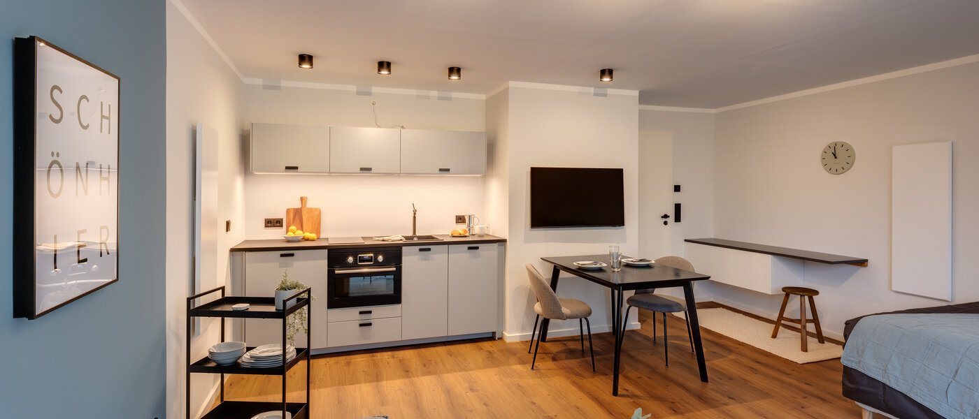 appartamento München Neuhausen 04 zona living 7952