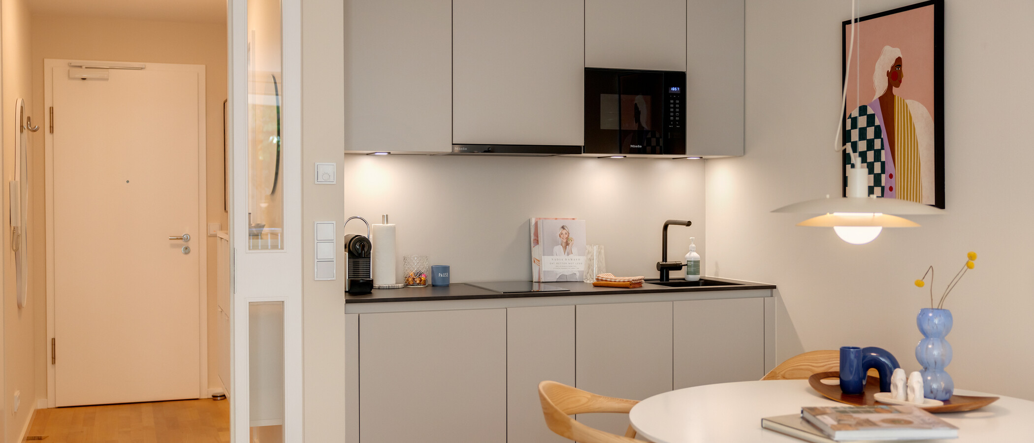 appartamento München Schwabing-West (rund um den Hohenzollernplatz) 01 cucina 7964