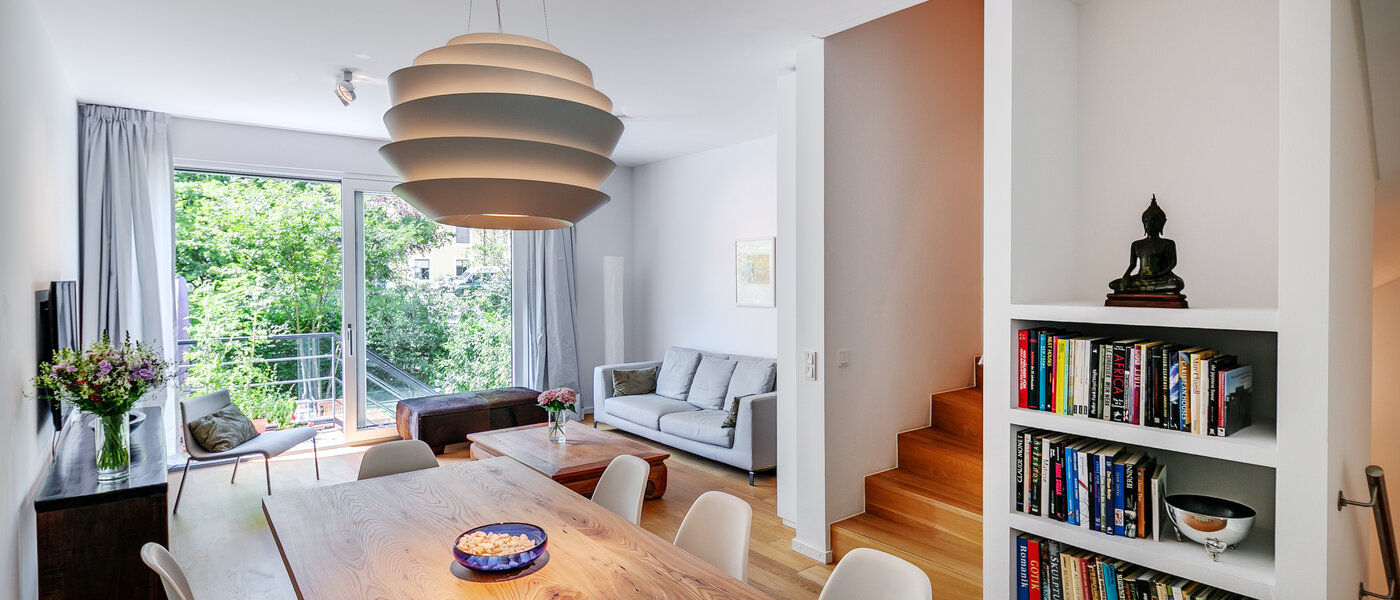 casa München Schwabing-West 01 soggiorno 7998