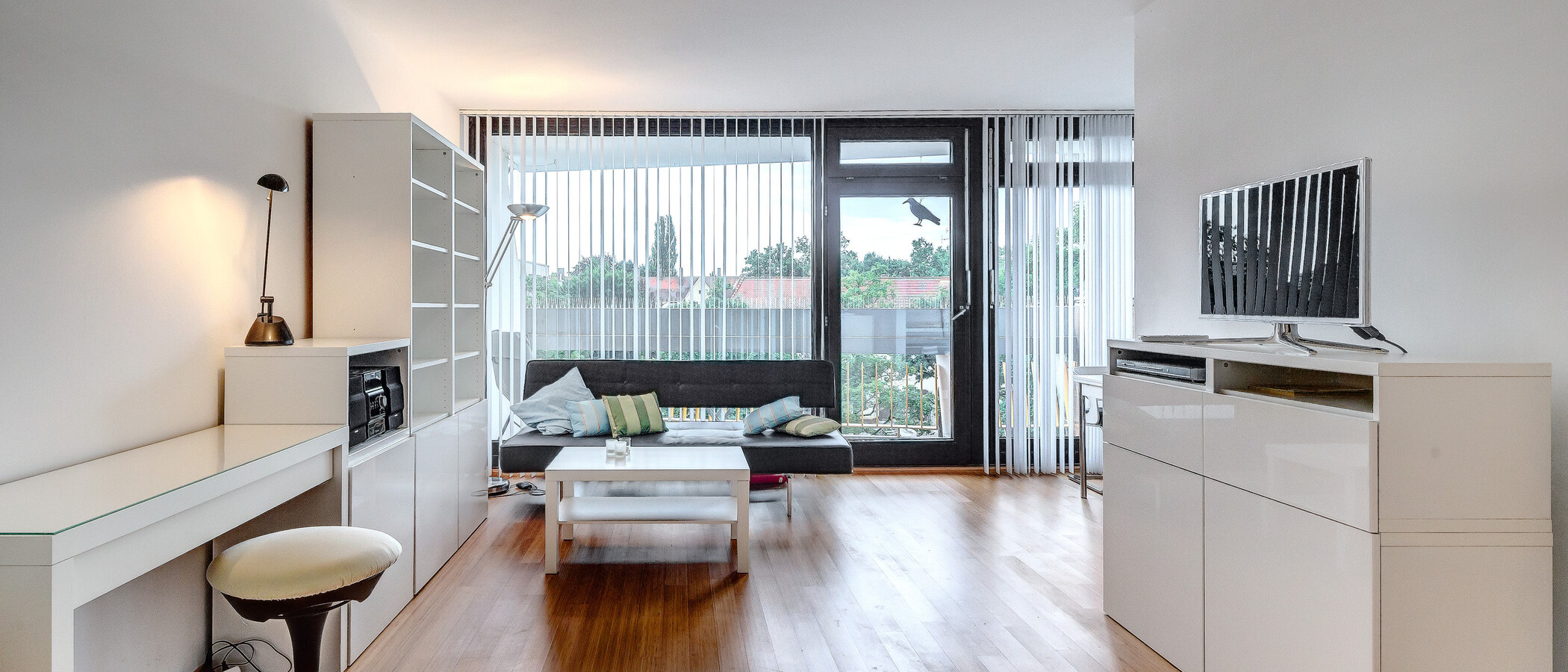 appartamento München Schwabing-Nord (zw. Leopoldstraße & Englischen Garten) 01 soggiorno 8015