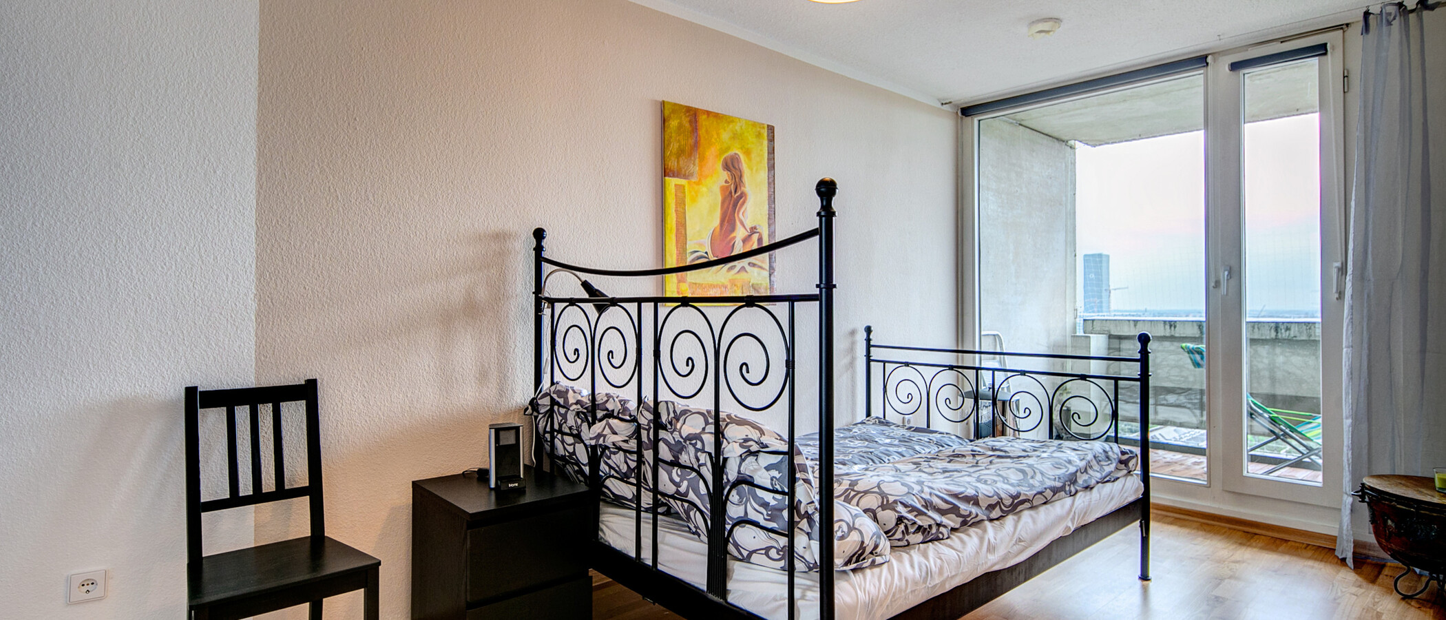appartamento München Milbertshofen 01 zona notte 8021