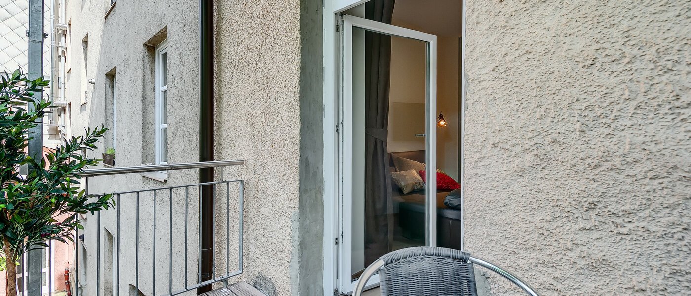 appartamento München Isarvorstadt 02 balcone 8026