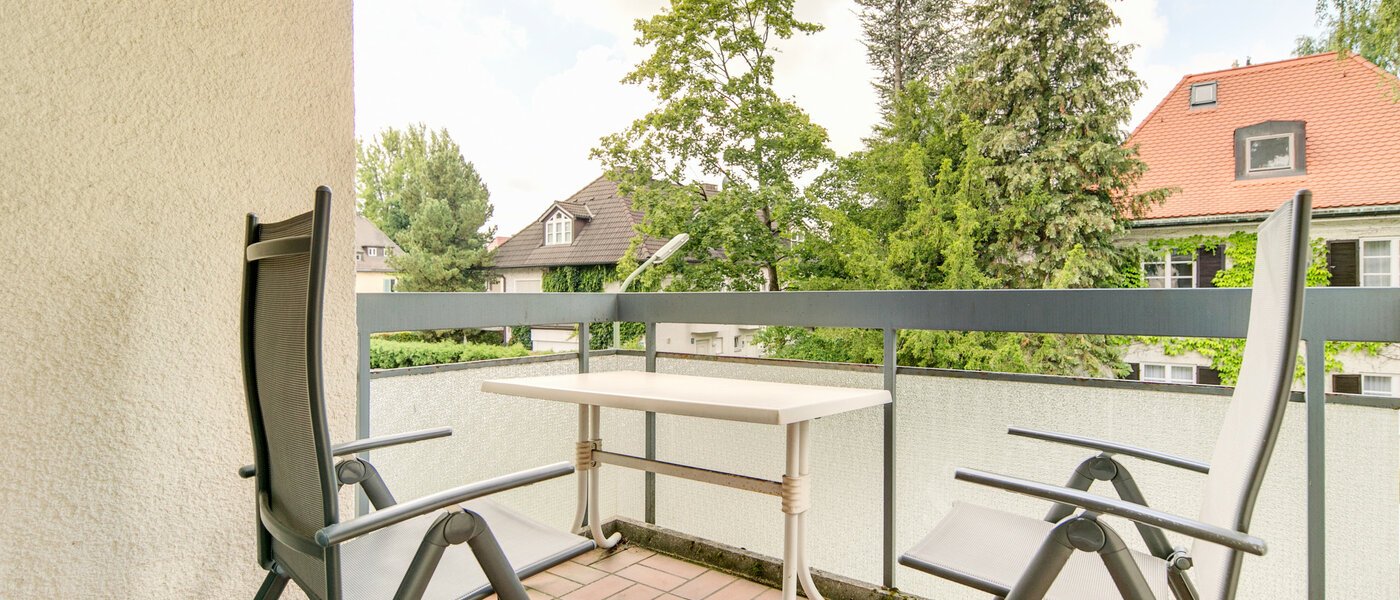 appartamento München Sendling-Westpark 01 balcone 8053
