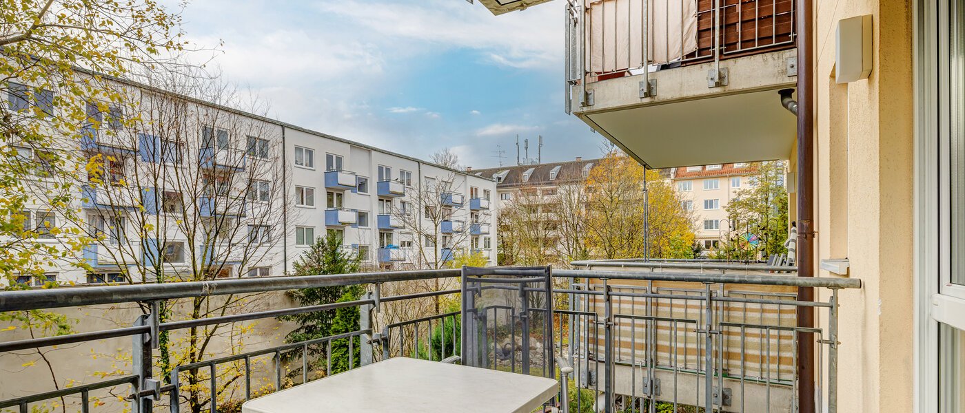 appartamento München Giesing 01 balcone 8056