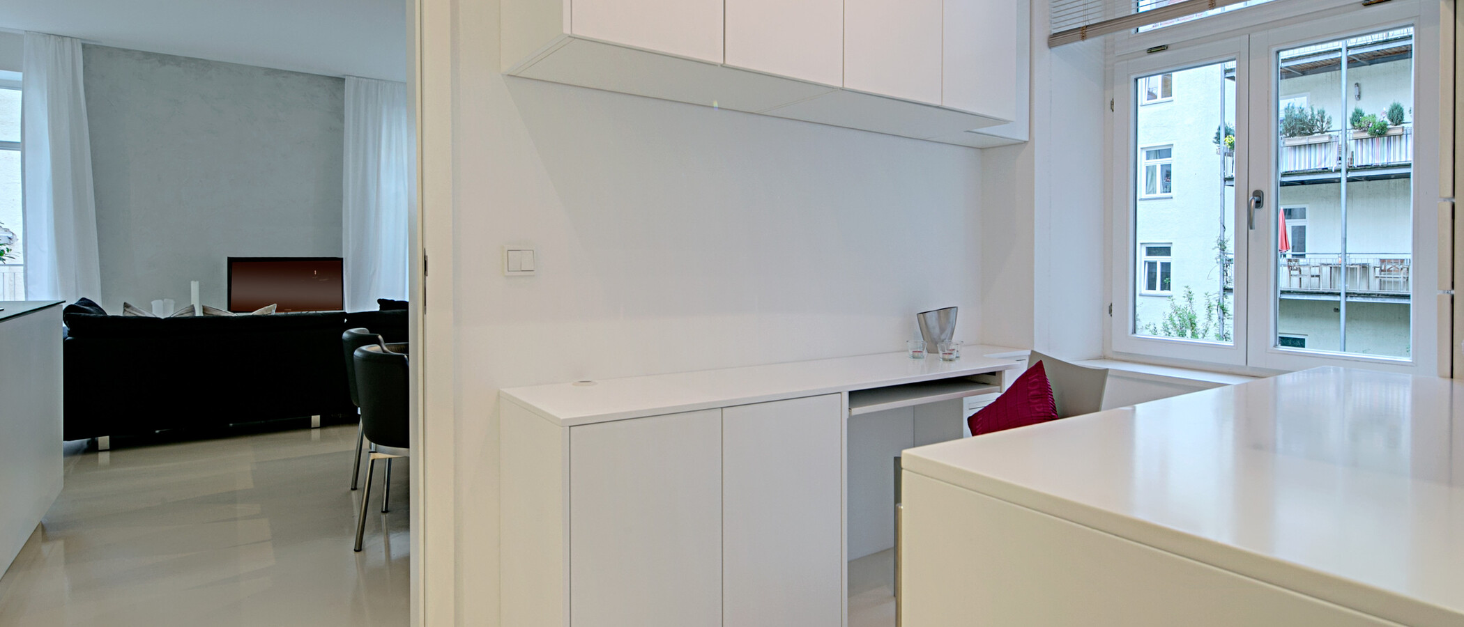 appartamento München Haidhausen 02 zona ufficio 8064