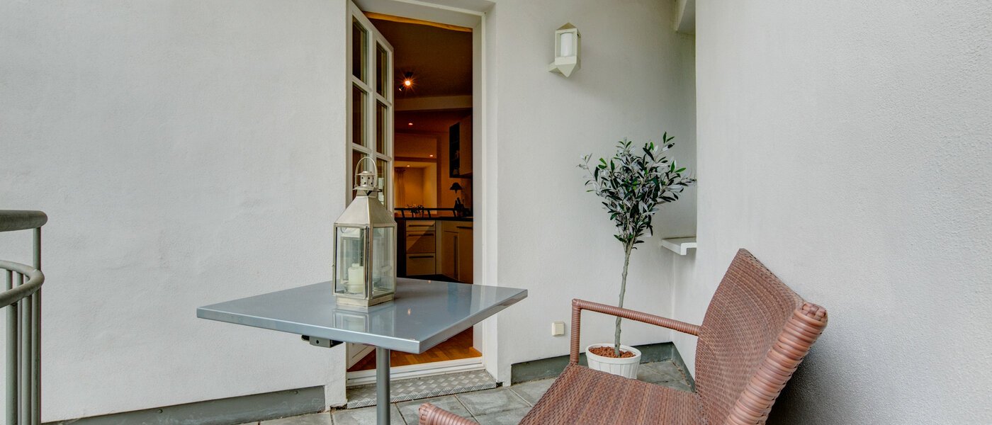 appartamento München Glockenbachviertel 03 balcone 8066