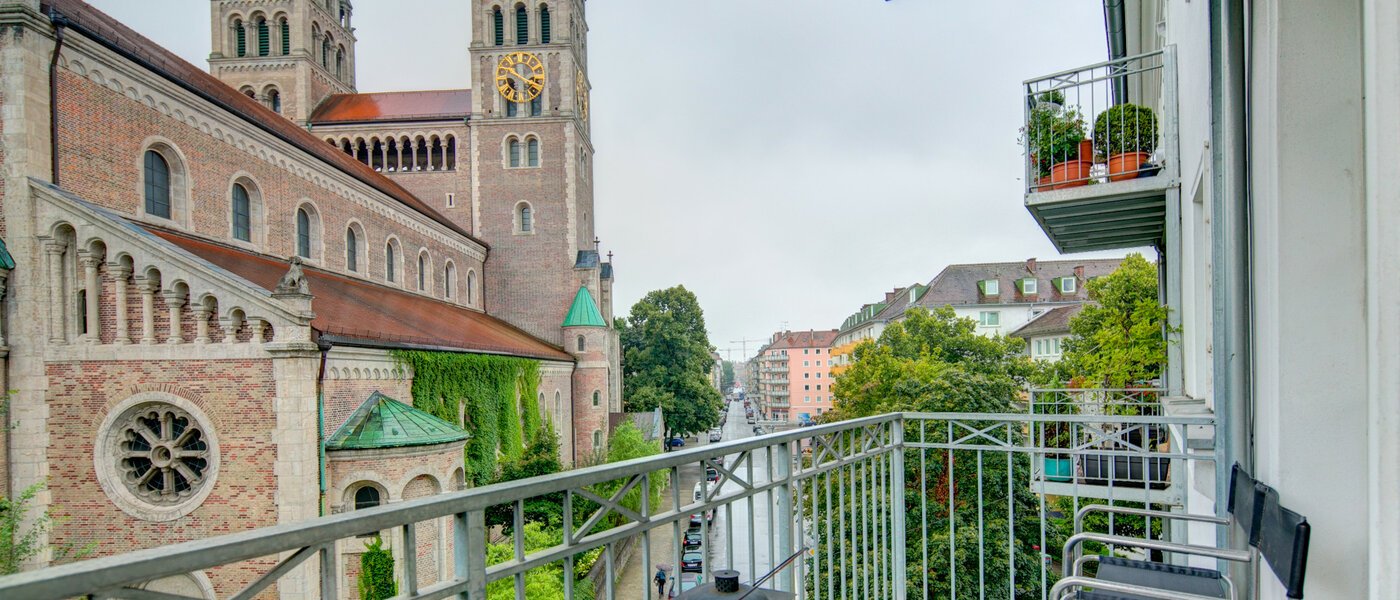 appartamento München Glockenbachviertel 04 balcone 8066