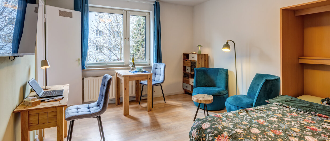 appartamento München Schwabing-Nord (zw. Belgrad- & Leopoldstraße) 01 zona living 8072