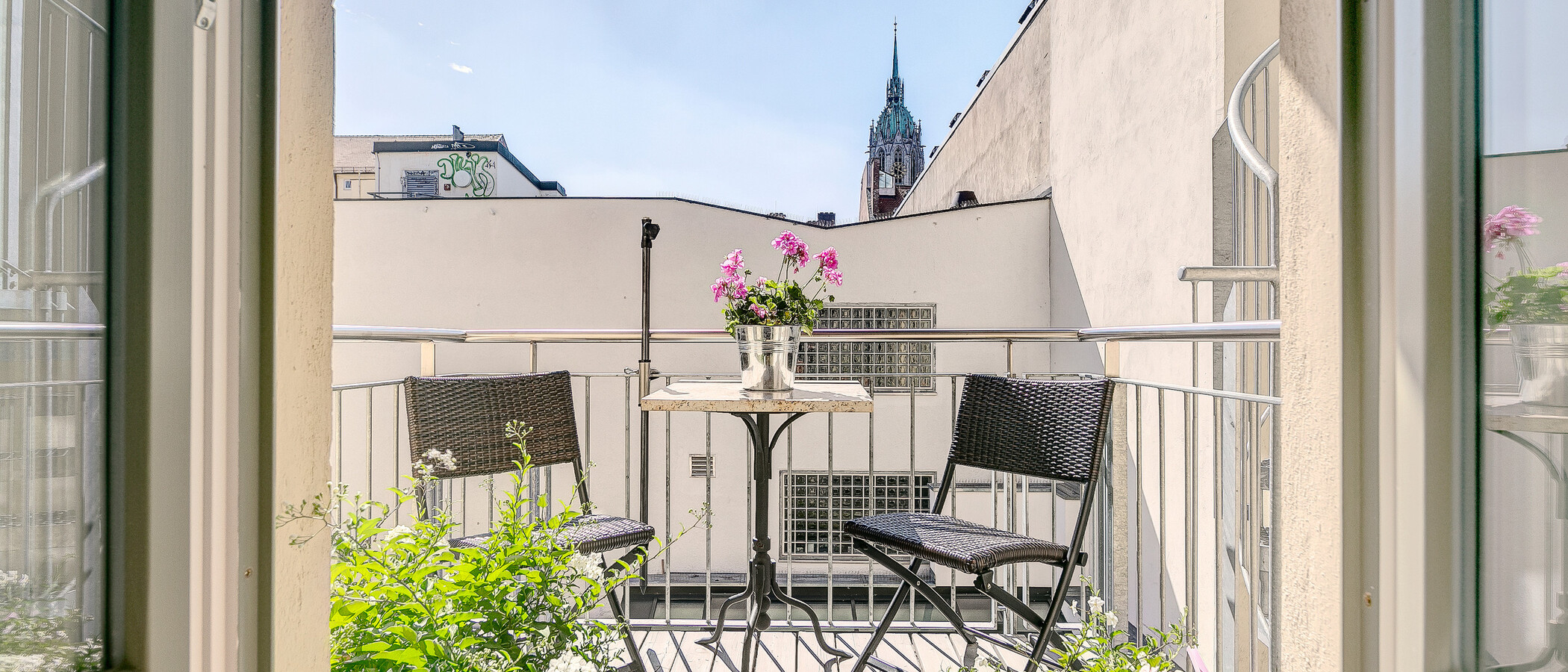 abitazione München Ludwigsvorstadt 01 balcone 8085