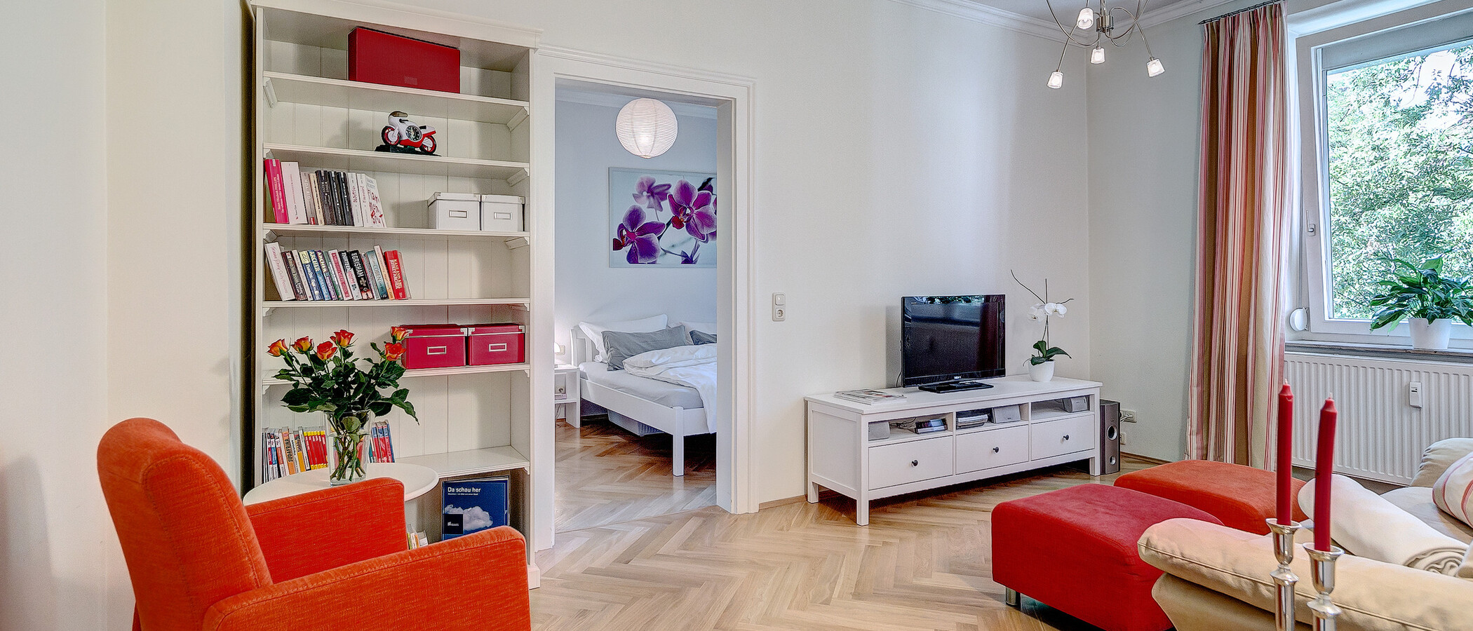appartamento München Schwabing 01 soggiorno 8088
