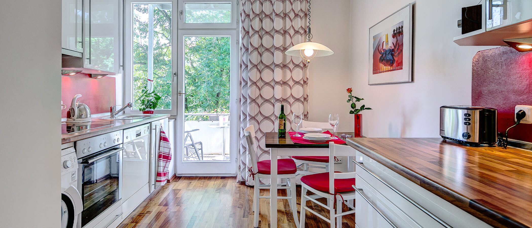 appartamento München Schwabing 02 cucina 8088
