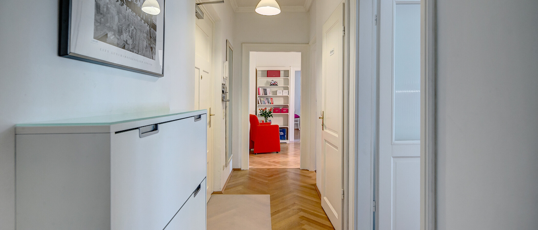 appartamento München Schwabing 01 ingresso/corridioio 8088