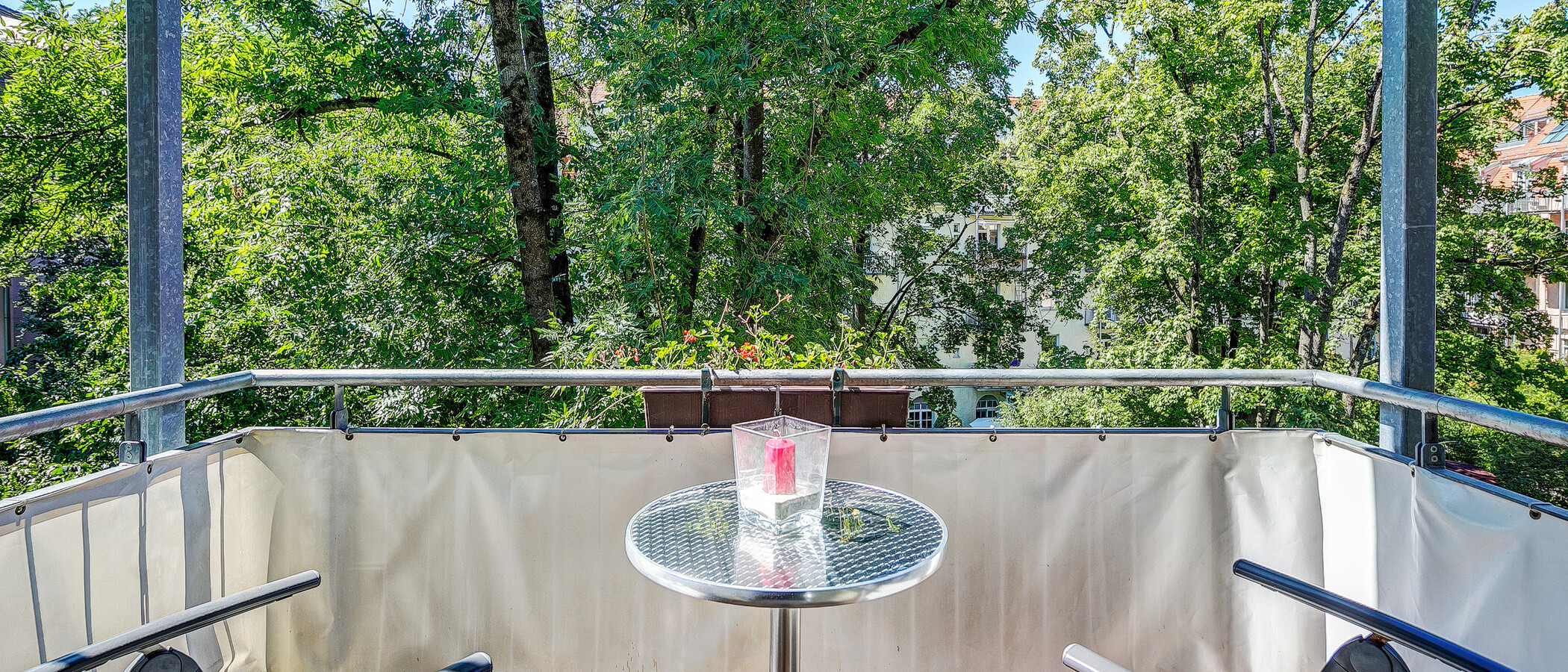 appartamento München Schwabing 01 balcone 8088
