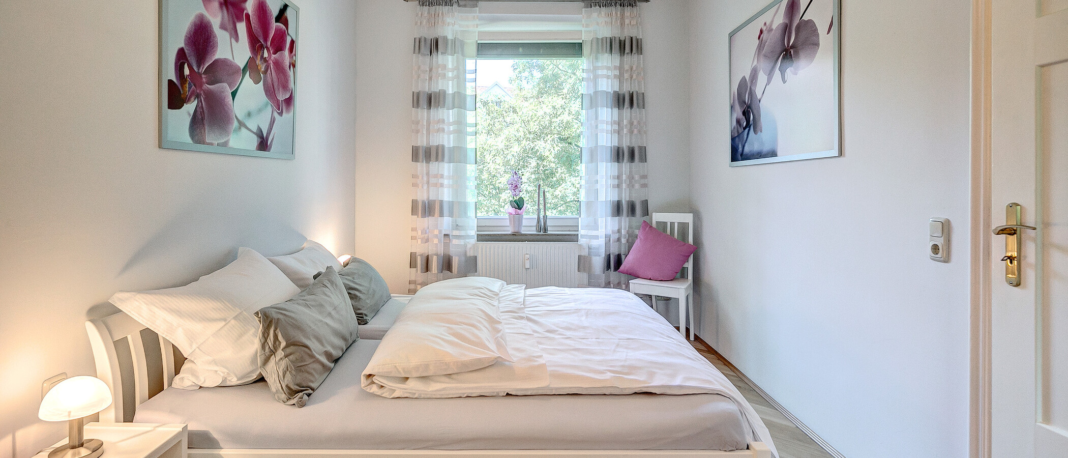 appartamento München Schwabing 01 camera da letto 8088