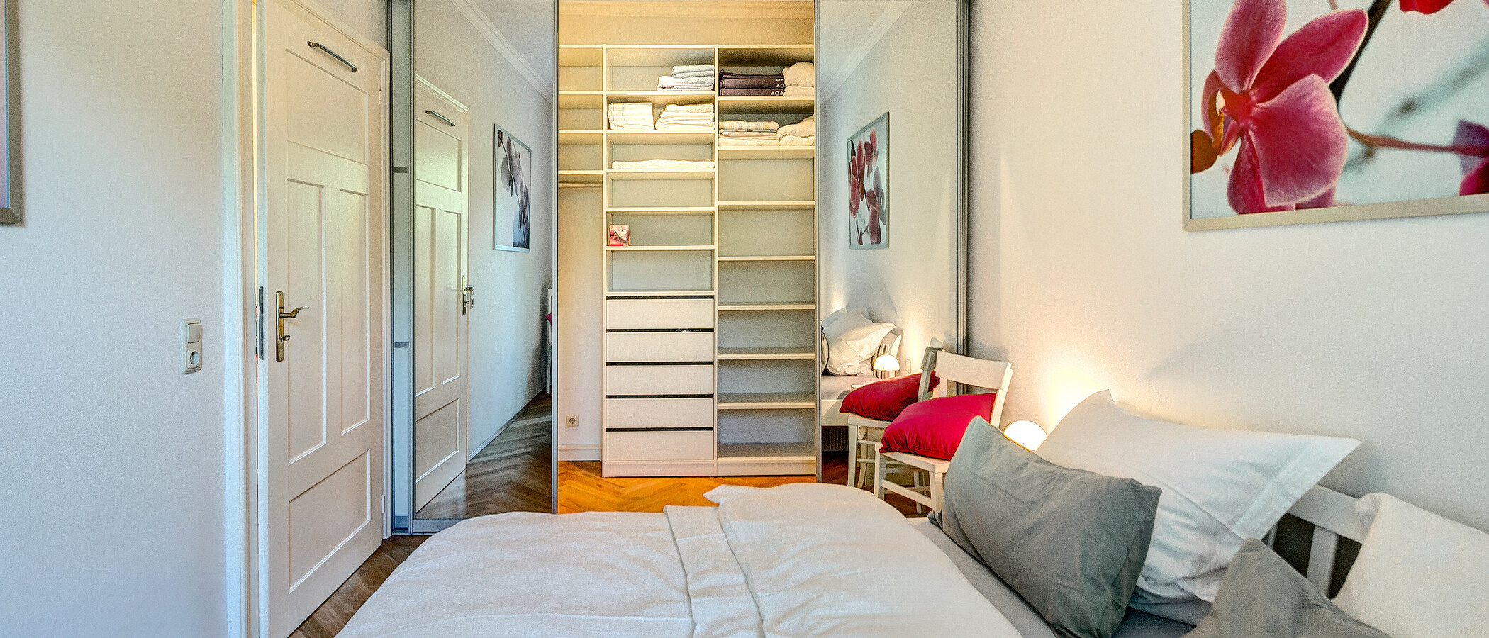 appartamento München Schwabing 02 camera da letto 8088