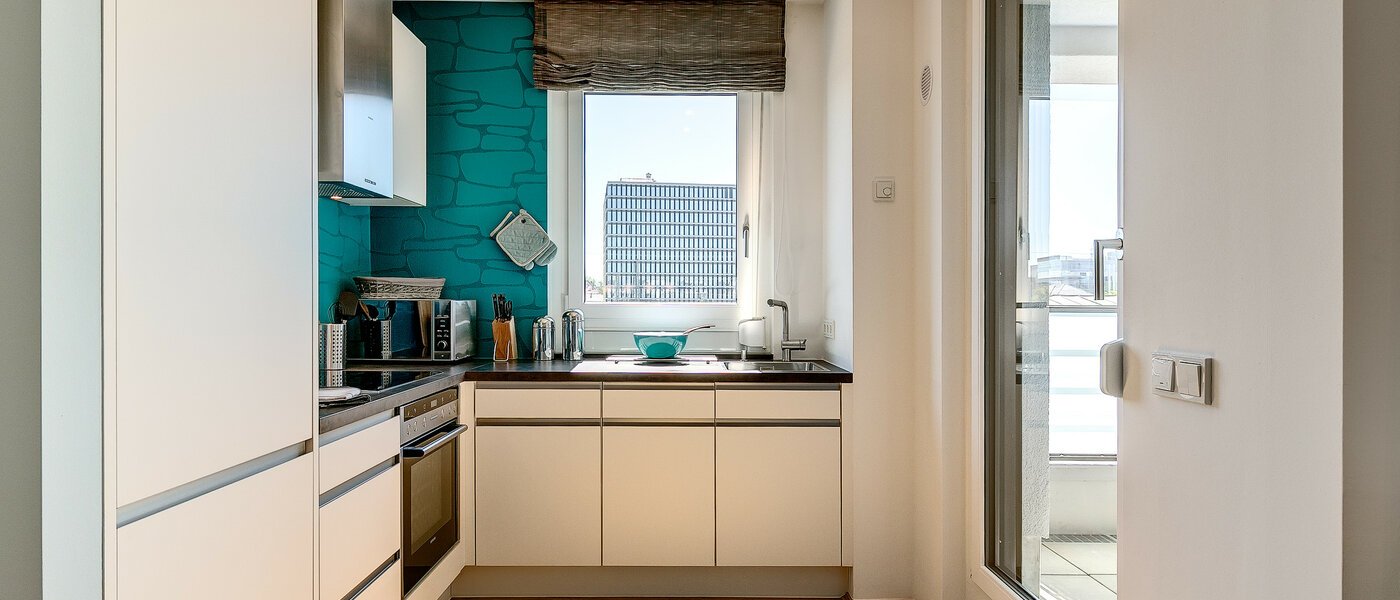 appartamento München Nymphenburg 01 cucina 8090