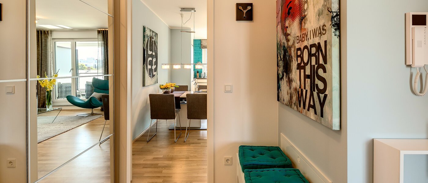 appartamento München Nymphenburg 01 ingresso/corridioio 8090