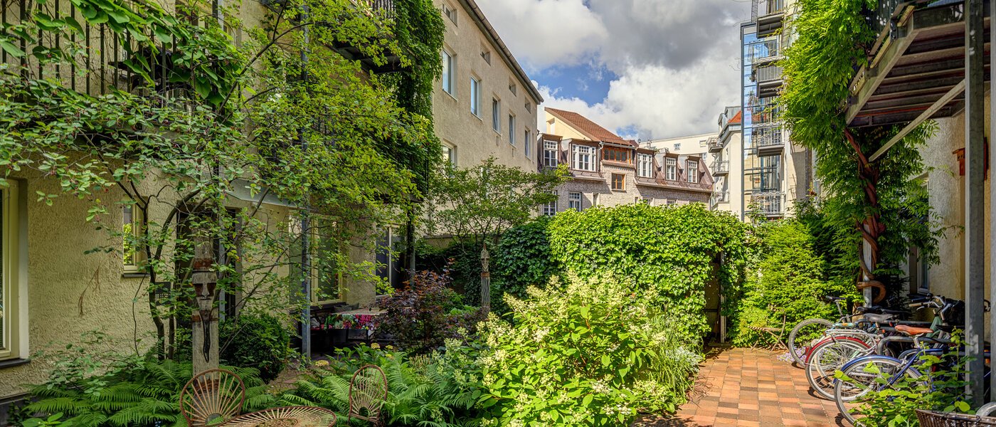 appartamento München Altstadt 02 cortile interno  8141