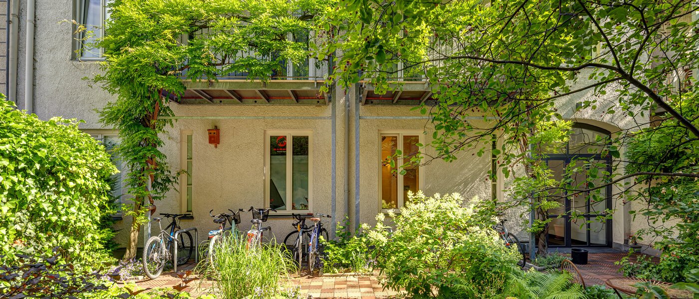 appartamento München Altstadt 03 cortile interno  8141