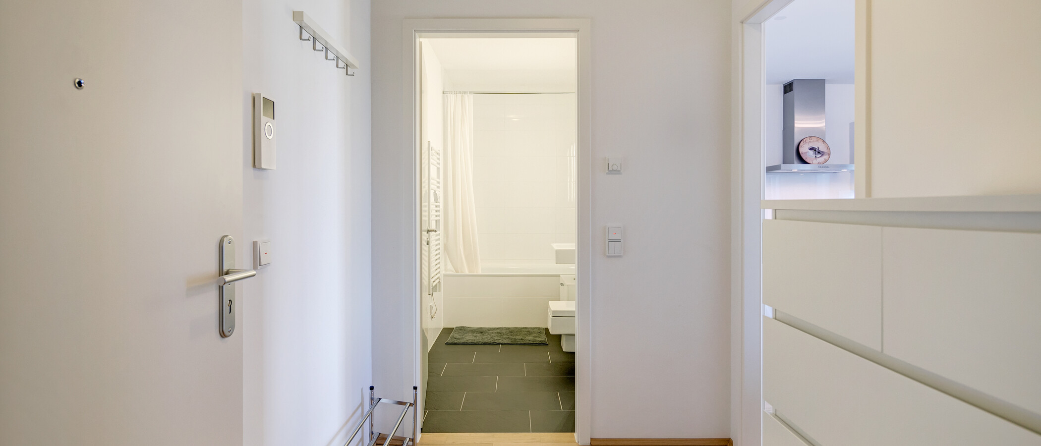 appartamento München Schwabing 02 ingresso/corridioio 8156