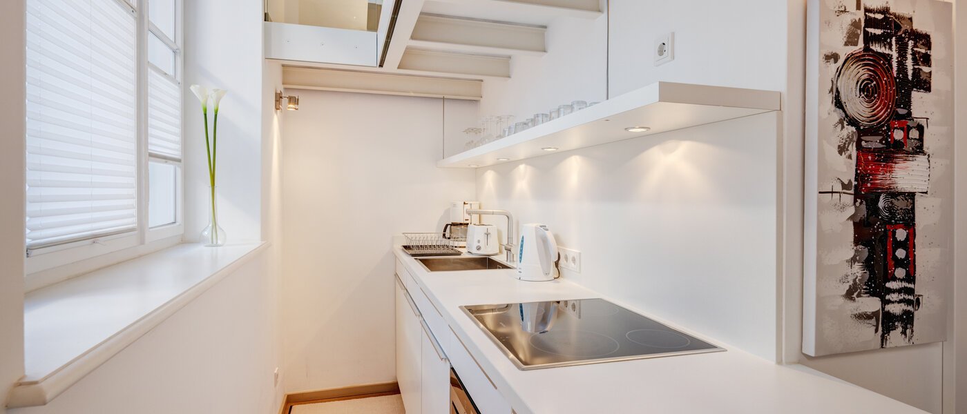 appartamento con galleria München Maxvorstadt 01 cucina 8163