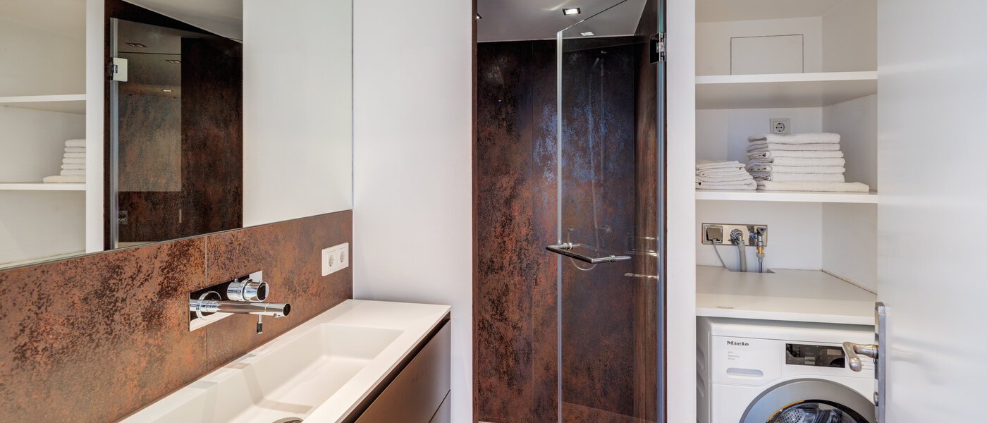 appartamento con galleria München Maxvorstadt 01 bagno 8163