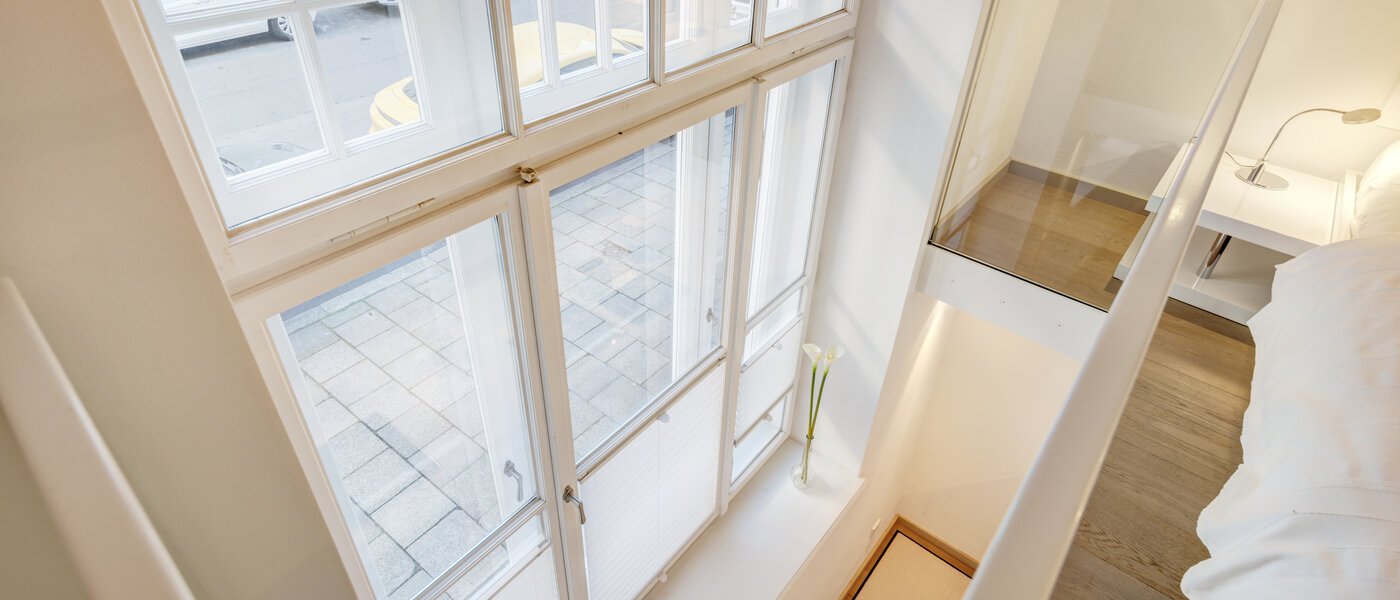 appartamento con galleria München Maxvorstadt 04 zona notte 8163