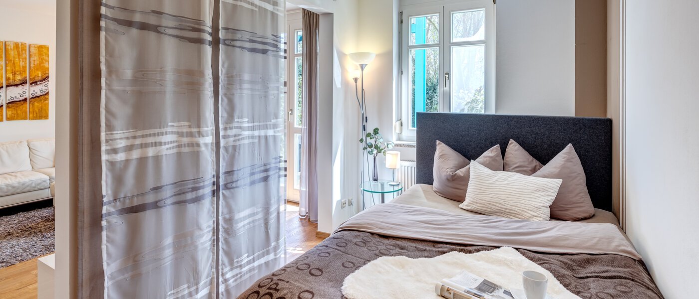 appartamento con giardino Haar 01 zona notte 8167