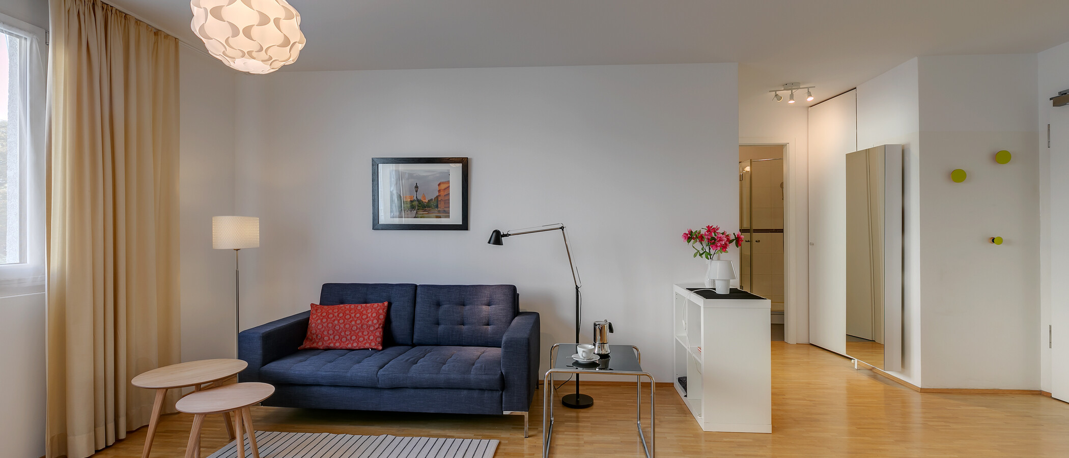 appartamento München Haidhausen 01 zona living 8177