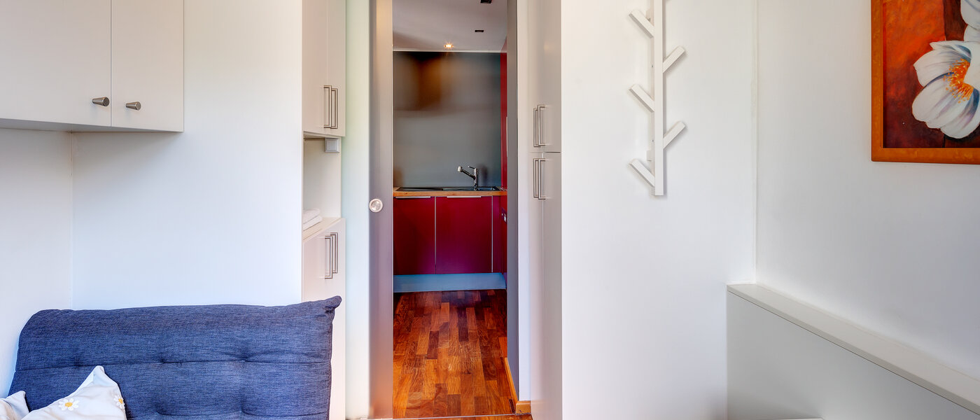 attico München Menterschwaige 03 camera per gli ospiti 8181