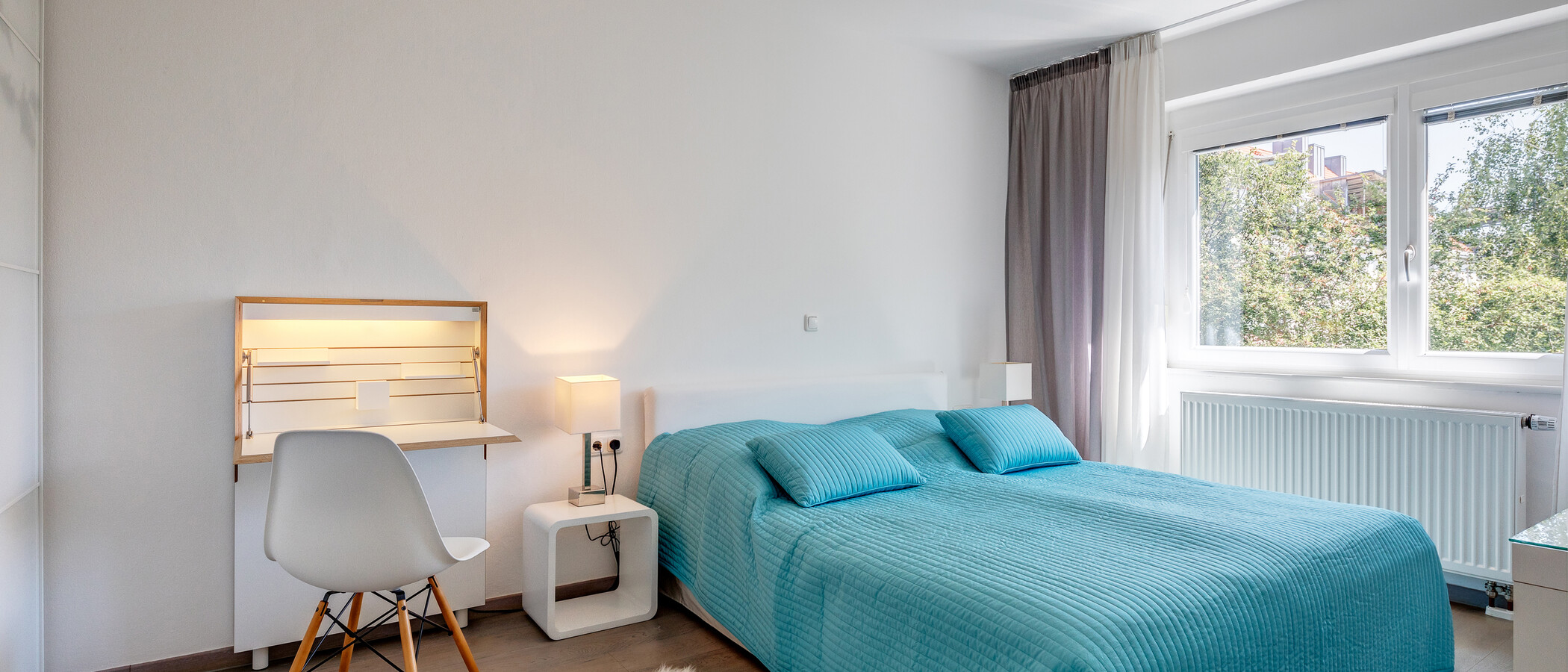 appartamento München Schwabing 01 camera da letto 8204