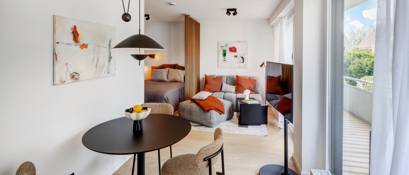 appartamento München Giesing 01 zona living 8231