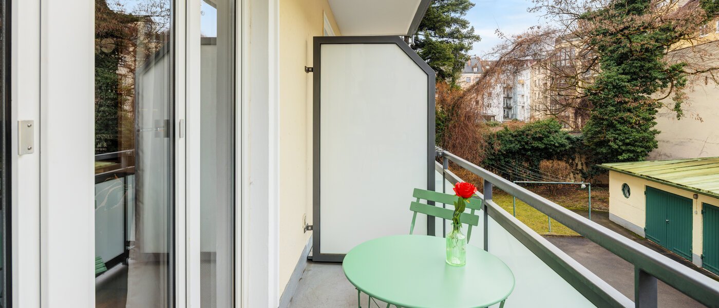 appartamento München Maxvorstadt - Universitätsviertel 03 balcone 8243