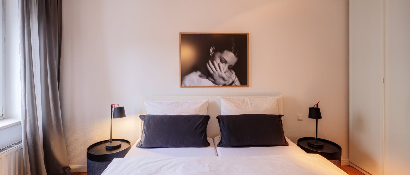 appartamento München Maxvorstadt - Universitätsviertel 01 camera da letto 8243