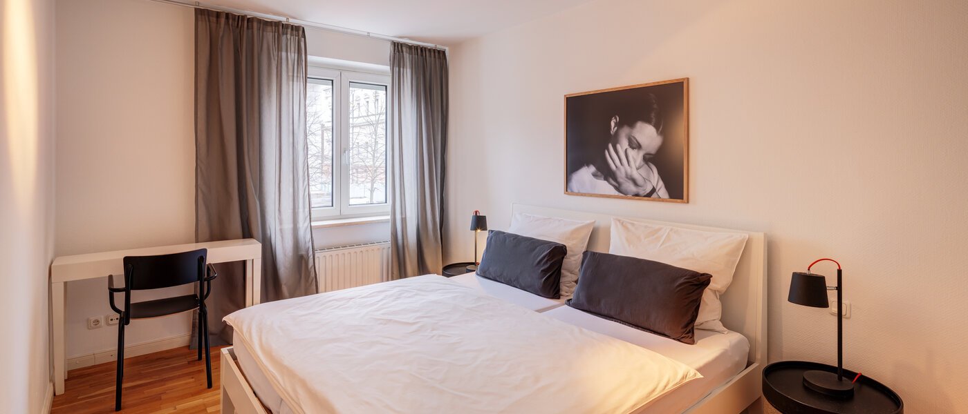 appartamento München Maxvorstadt - Universitätsviertel 02 camera da letto 8243