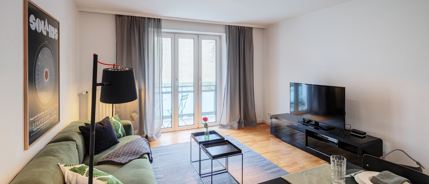 appartamento München Maxvorstadt - Universitätsviertel 02 zona living 8243