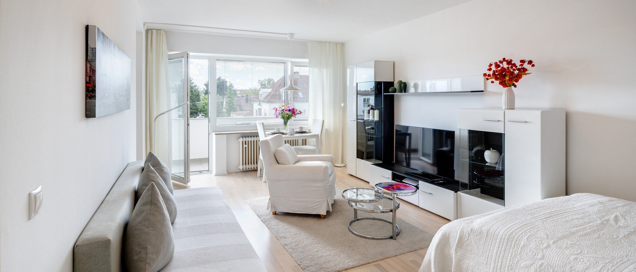 appartamento München Berg am Laim 01 zona living 8248