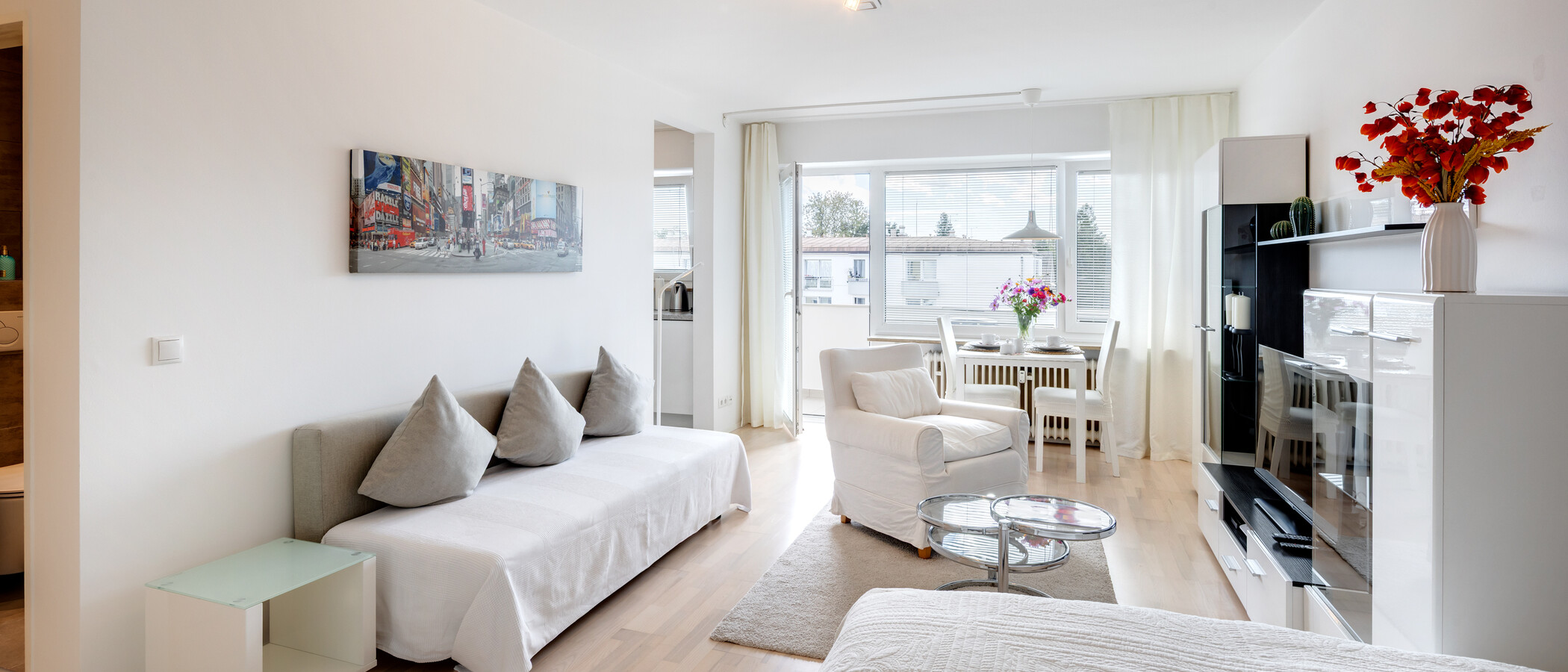 appartamento München Berg am Laim 02 zona living 8248