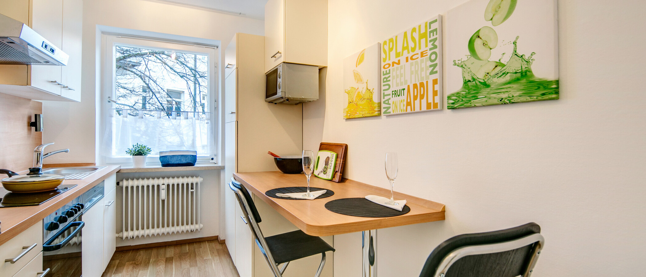 appartamento München Lehel 01 cucina 8256