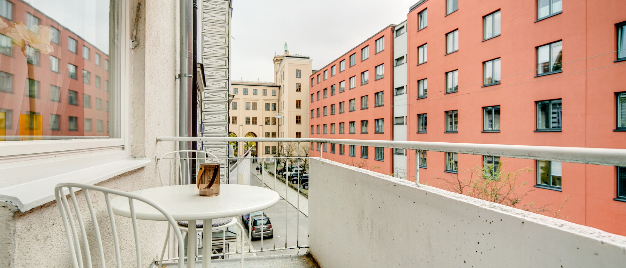 appartamento München Lehel 01 balcone 8256
