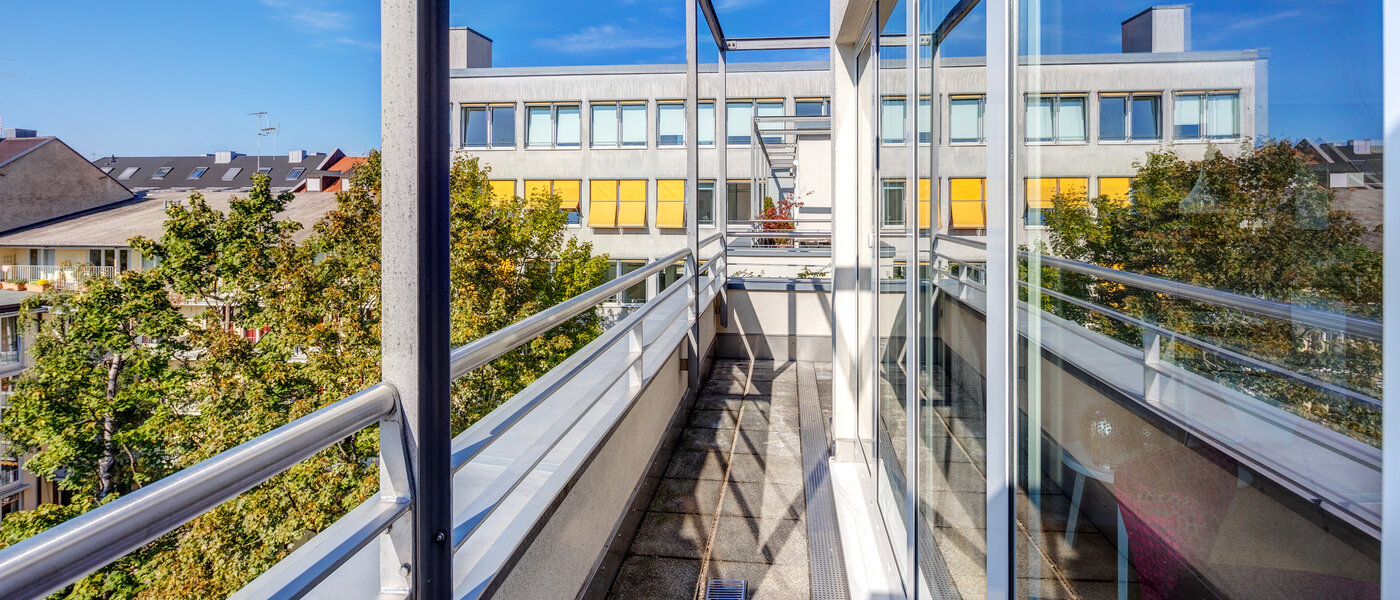 appartamento München Maxvorstadt - Universitätsviertel 03 terrazza 8264