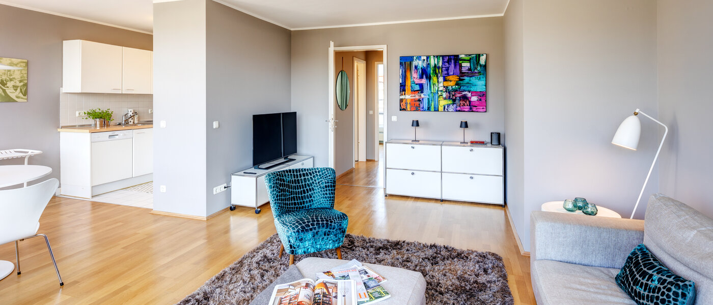 appartamento München Maxvorstadt - Universitätsviertel 05 zona living 8264