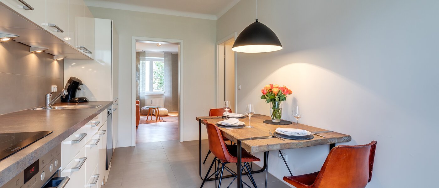 appartamento München Schwabing 04 cucina 8281