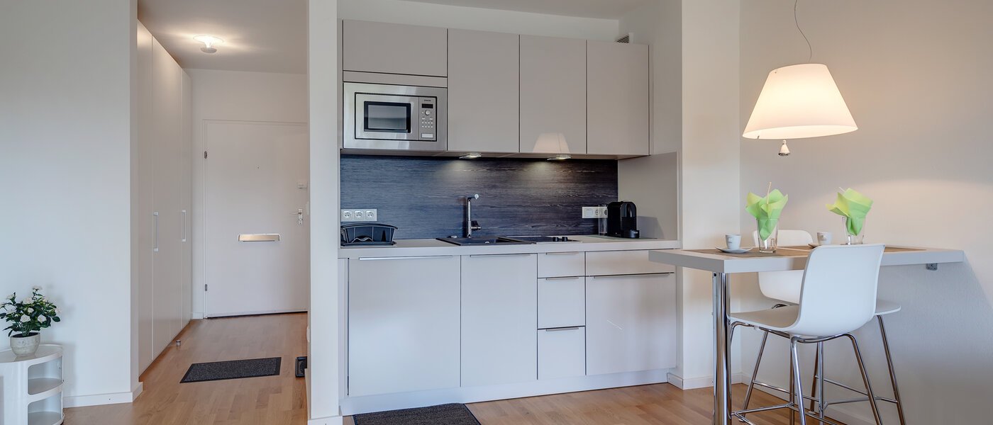 attico München Solln 01 cucina 8282