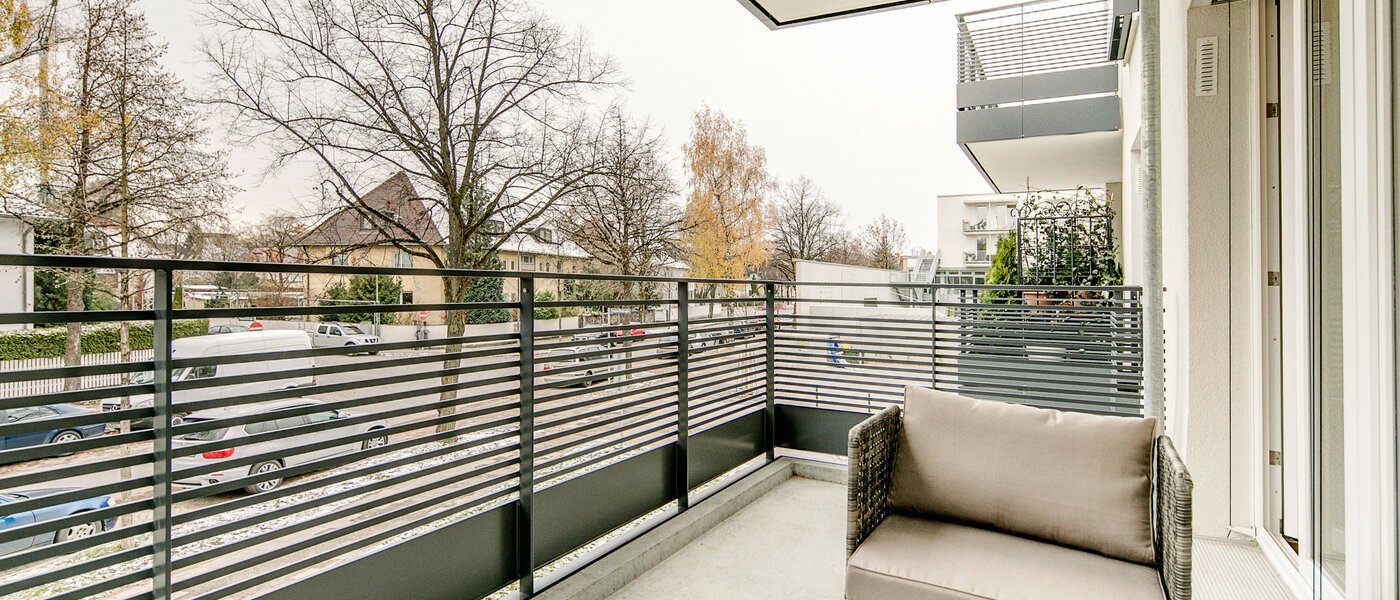 appartamento München Bogenhausen 02 balcone 8290