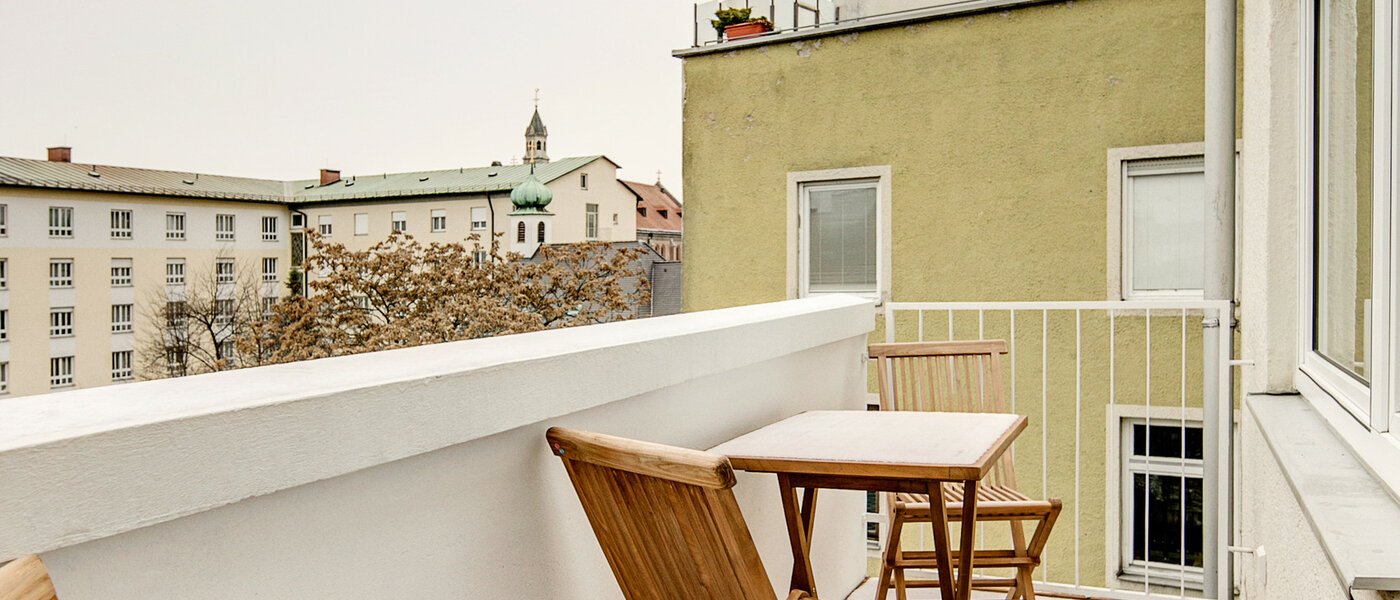 appartamento München Dreimühlenviertel 01 balcone 8291