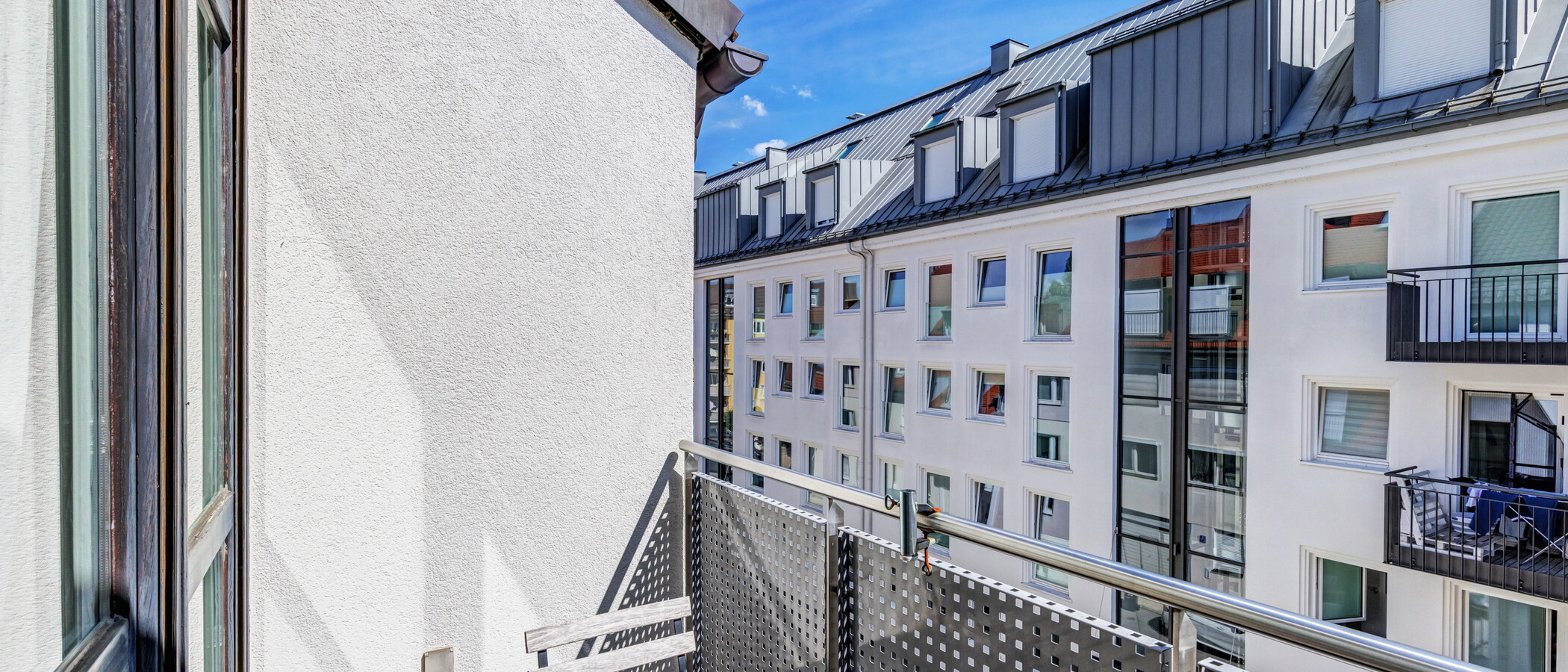 maisonnette con galleria München Nymphenburg 01 balcone 8333